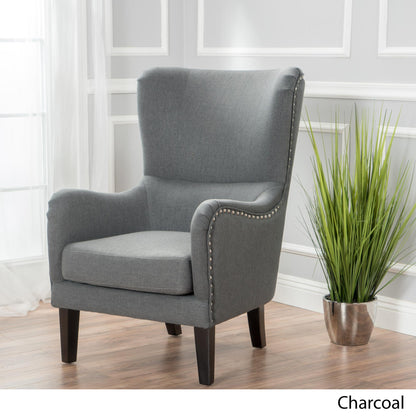 [Ship to Canada Only]HI-BACK Studded Chair,Arm Chair,Living-room, Study and Bedroom