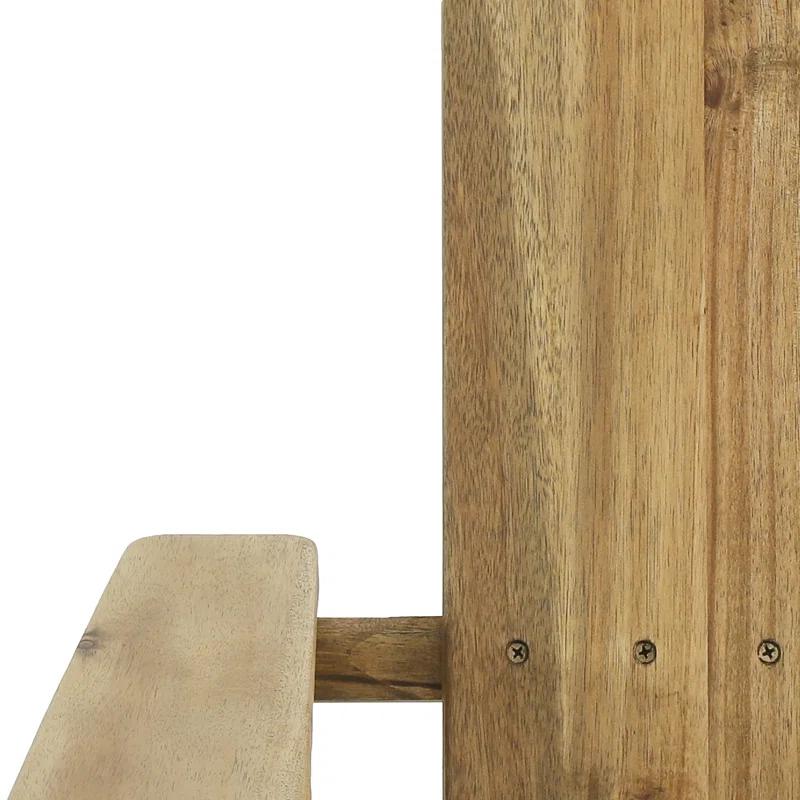 Solid Wood Folding Adirondack Chair