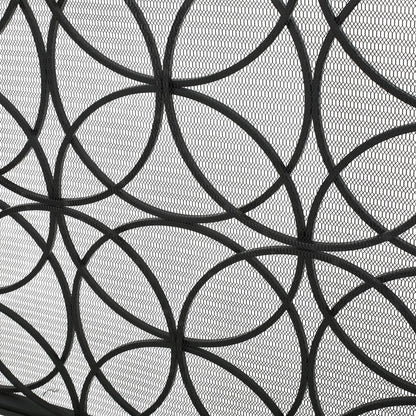 Thayer Single Panel Iron Fireplace Screen