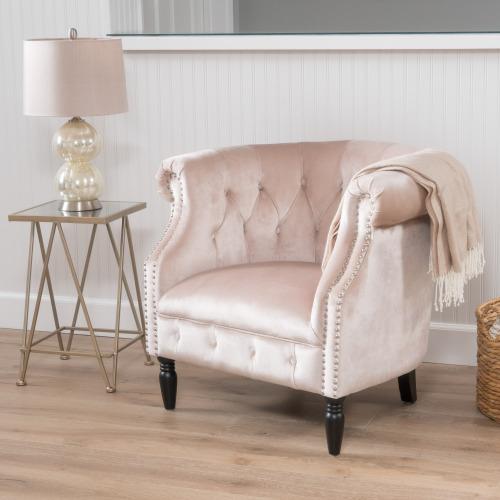 Velvet Club Chair