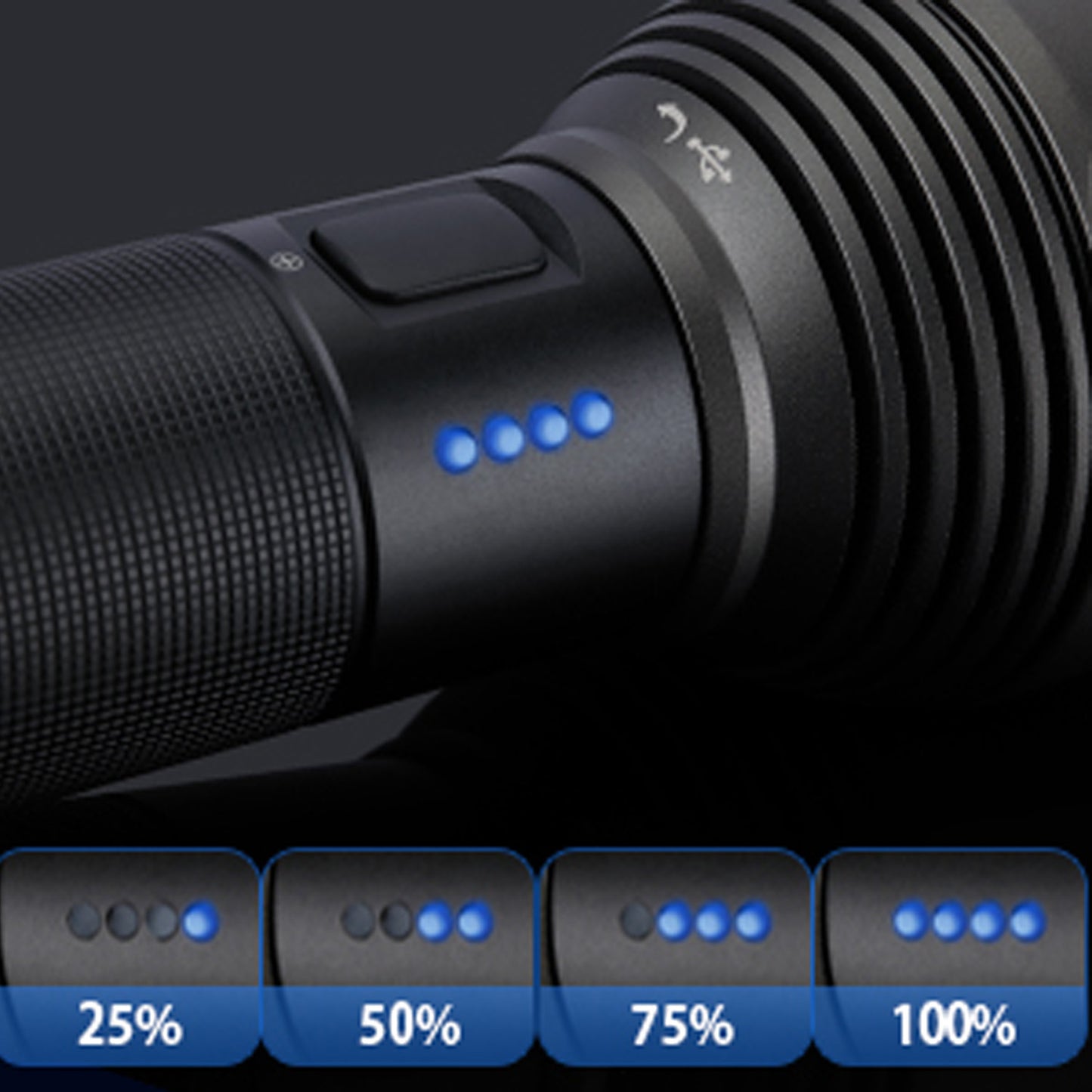 NexTool LED Flashlight 2000 High Lumens with 5 Modes, Rechargeable, Waterproof