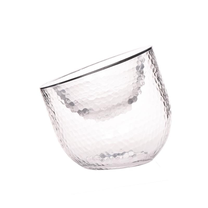 PurrMello Signac Pet Bowl – Large, Handblown Glass